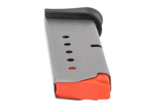 S&W BodyGuard 6 round magazine with orange follower